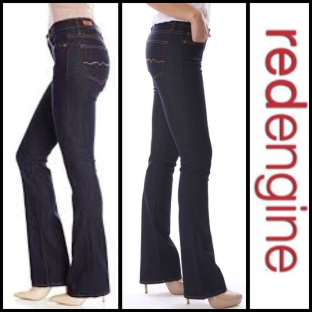 Jeans.  24 Red Engine Scarlet Signature Boot CUT